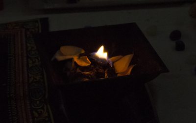 3ER ANIVERSARIO DE AMA YOGA. CEREMONIA DEL FUEGO