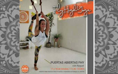 PUERTAS ABIERTAS FLYHIGH YOGA · 17 Y 18 de OCTUBRE A LAS 11:30